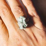 Actinolite 925 sz7.25 ring