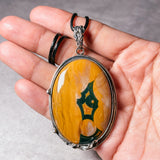 Ocean jasper 925 pendant