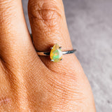 Ethiopian opal 925 ring sz5