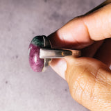 Ruby zoisite sz8 925 ring