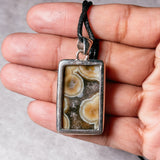 Ocean jasper 925 pendant