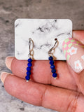 Lapis lazuli 925 dangles