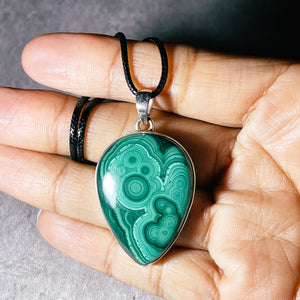 Malachite 925 pendant