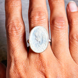 Resin cameo 925 sz10 ring