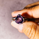 Amethyst sz8.5 925 ring