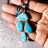 Larimar 925 pendant