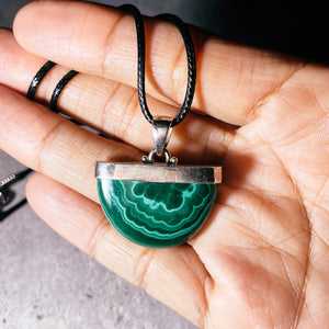 Malachite 925 pendant