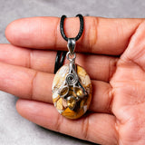 Mookaite citrine 925 pendant