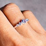 Tanzanite 925 sz6 ring