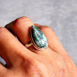 Seraphenite 925 sz5.75 ring