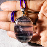 Fluorite 925 pendant