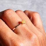 Ethiopian opal 925 ring sz7.75