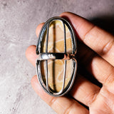 Fawn Jasper sz9.5 925 ring