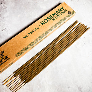 Protection- palo santo rosemary incense sticks