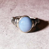 Angelite sz8 925 ring