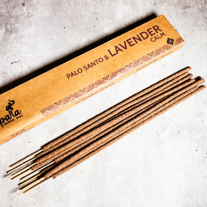 Calm- palo santo lavender incense sticks