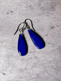Lapis lazuli drop 925 dangles