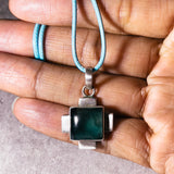 Blue Fluorite 925 pendant