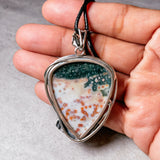 Ocean jasper 925 pendant