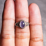 Tanzanite 925 sz6 ring