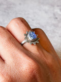 Tanzanite 925 ring sz7