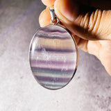 Fluorite 925 pendant