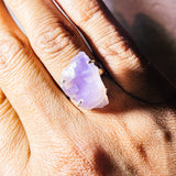 Lavender quartz 925 sz5.75 ring