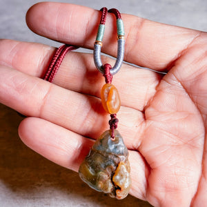 Gobi agate cord necklace