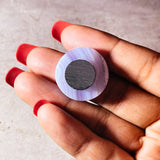 Blue lace agate magnet