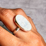 Resin cameo 925 sz10 ring