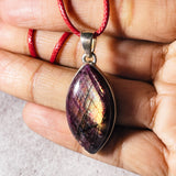 Red Labradorite 925 pendant