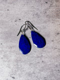 Lapis lazuli drop 925 dangles