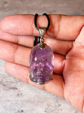Ametrine skull 925 pendant
