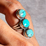 Turquoise 925 sz6 ring