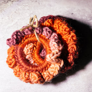 Hazel crotchet scrunchie set