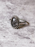 Rutile quartz 925 ring sz7.5