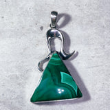 Malachite 925 pendant