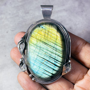 Labradorite 925 pendant