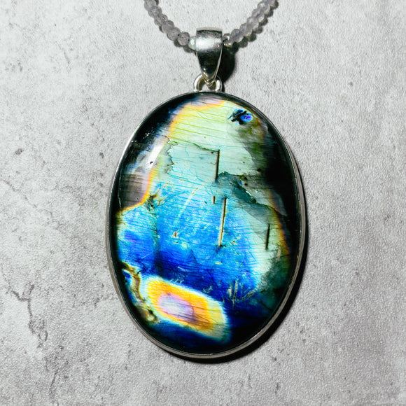 Labradorite 925 pendant