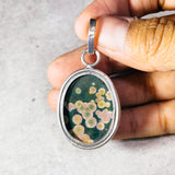 Ocean jasper 925 pendant