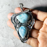 Larimar 925 pendant