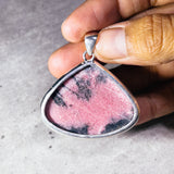 Rhodonite 925 pendant