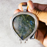 Labradorite 925 pendant