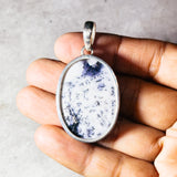 Dendritic opal 925 pendant