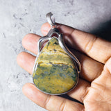 Ocean jasper 925 pendant