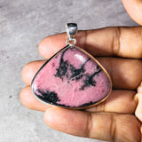 Rhodonite 925 pendant