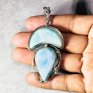 Larimar 925 pendant