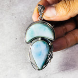 Larimar 925 pendant