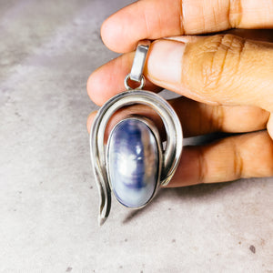 Nautilus pearl 925 pendant