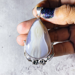 Agate 925 pendant